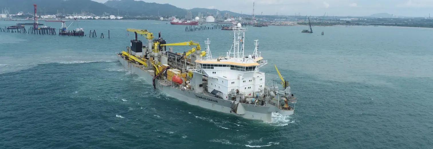 Seven Gates dredging work